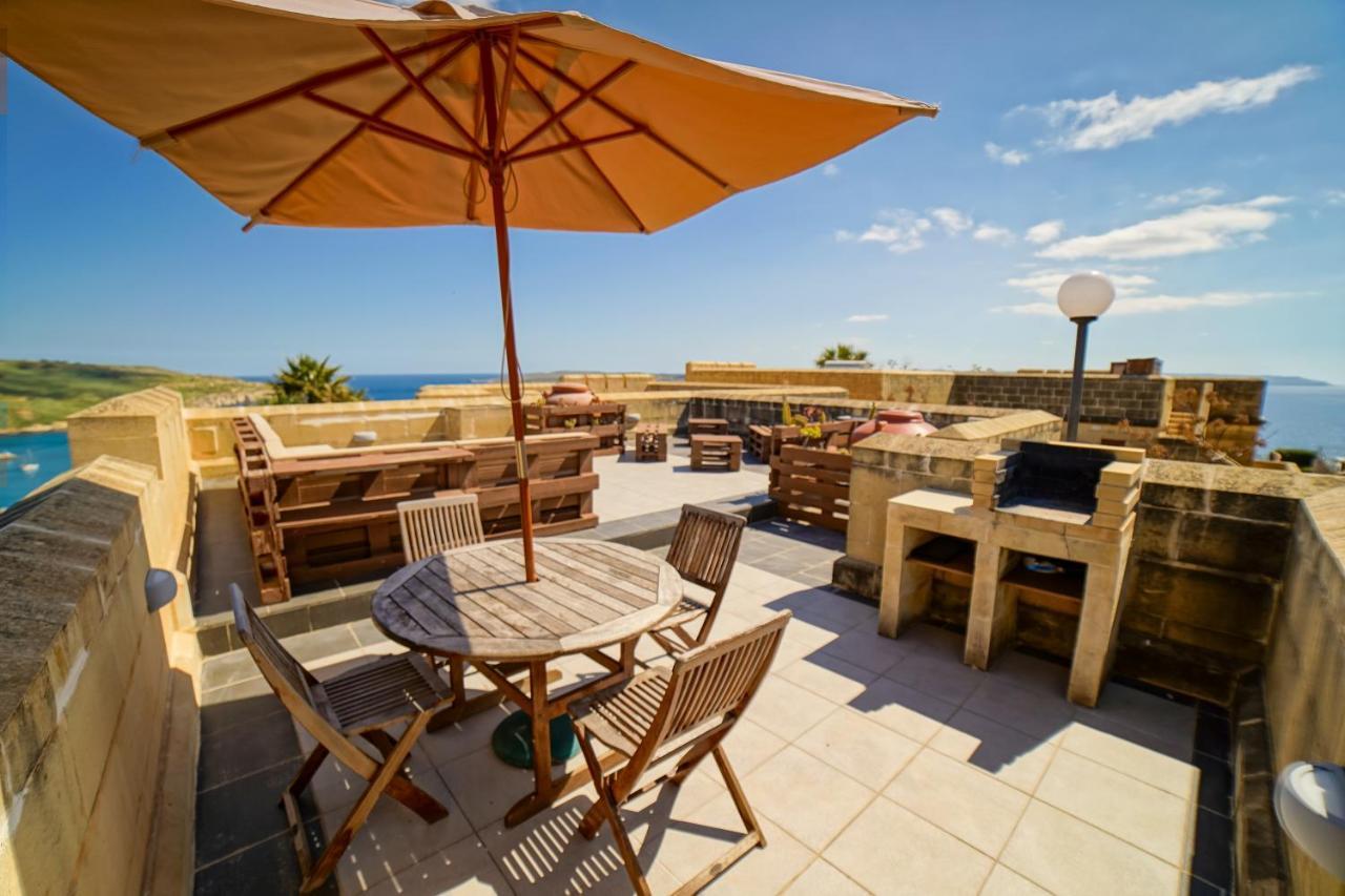 Getawaynpetto Private Duplex Maisonette With Jacuzzi Hot Tub * Mgarr